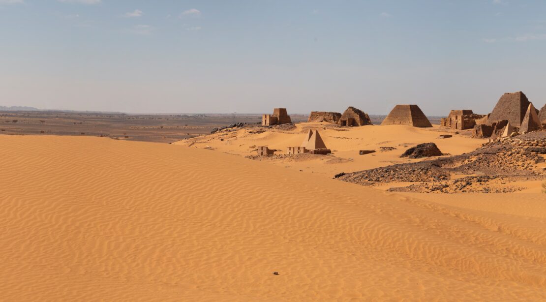 Pyramids of Meroë sudan, Sudan -Erik Hathaway on Unsplash